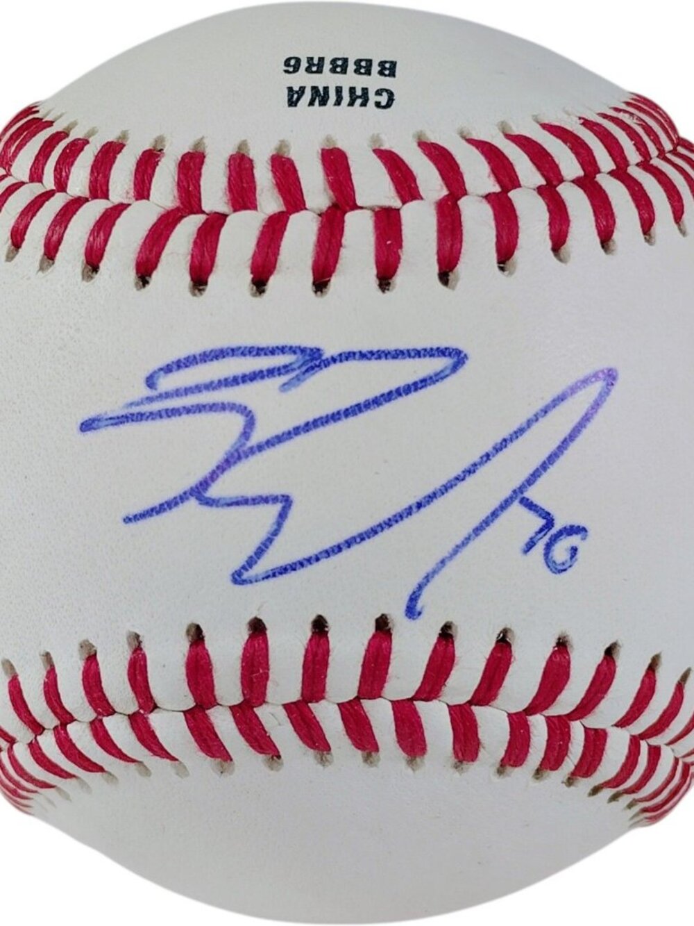 Brock Burke Autographed Baseball Texas Rangers Signed COA Proof